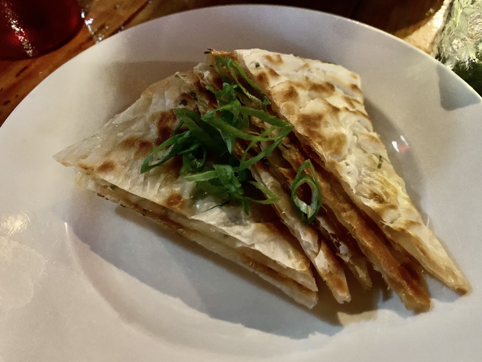 Scallion pancakes